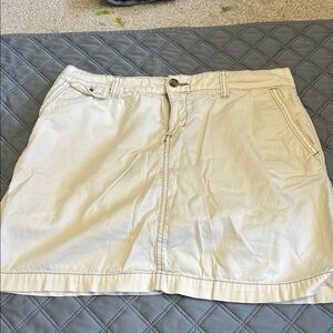 Casual Cream Skort.